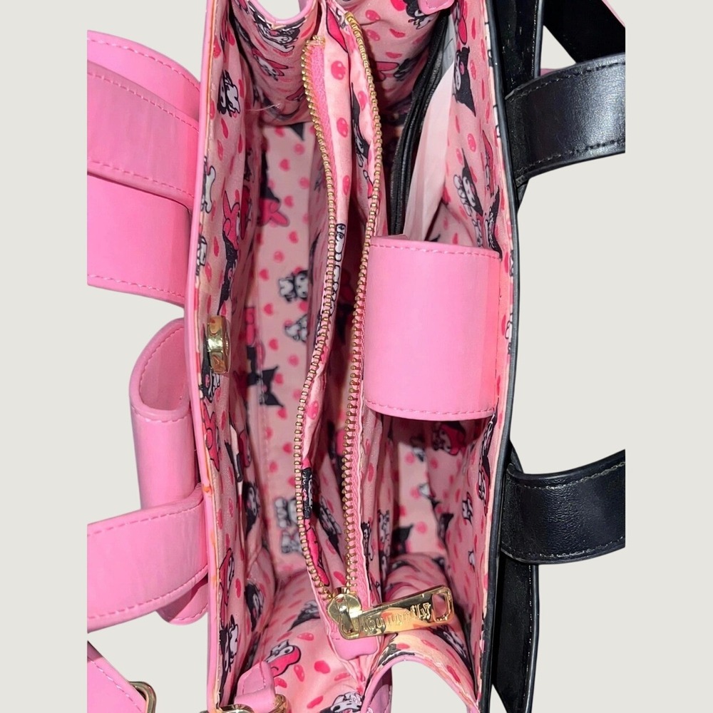 Loungefly Sanrio My Melody Kuromi Reversible Crossbody Bag Excellent Cond - Picture 3 of 5
